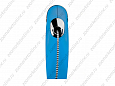 Flexi New Classic M поводок-рулетка голубой трос 8м 20кг