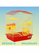 Клетка для грызунов Евгения-III большая 39х29х49см