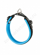 Ошейник Ferplast Ergofluo C15/33 двуслойный нейлоновый голубой 15мм 20-33см (512)
