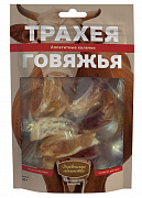 Деревенские лакомства трахея говяжья аппетитные колечки лакомство для собак 50г 72500118
