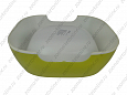 Миска для собак Ferplast Glam Large пластиковая лайм 1,2л 103