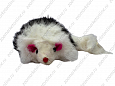 Игрушка для кошек мышь с пищалкой меховая 10 см