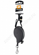 Поводок-рулетка для собак Ferplast Flippyone Mini трос черная 3м 8кг 739