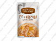 Деревенские лакомства пауч для кошек суп из курицы с уткой и тыквой 35г 74501230