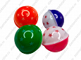 Игрушка Котенок Мяч пластик яркие звезды 4см GL20-15 4шт