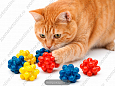 Игрушка Котенок Мины 3.5см NT674 70шт туба