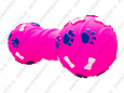 Игрушка виниловая Buddy Гантель спираль 16х6см