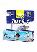 Тетра GH/kH/NO2/NO3/pH тест для воды 6 в 1 20шт