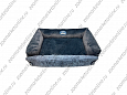 ЛЕЖАК-КОВРИК "BUDDY" С БОРТИКОМ МЕХ, СИНИЙ S 55(45)x75x16см 467