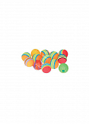 Игрушка для собак Buddy мяч резиновый 4см 4шт