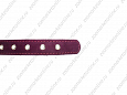 Ошейник Buddy однослойный кожаный клепаный фиолетовый 25мм 40-54см (621)