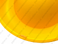 Миска пластмассовая для кошек Комфорт B2-UB-L (желтая) 0,23л 