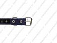 Ошейник Buddy двуслойный кожаный со стразами фиолетовый 25мм 39-52см (652/2)