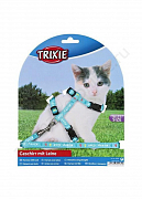 Шлейка Trixie для котят нейлоновая с рисунком 4181