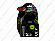 ПОВОДОК-РУЛЕТКА "FLEXI BLACK DESIGN S" Д/СОБАК 5м 12кгТРОС РОЗОВЫЙ 3319