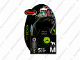 Flexi Black Design M поводок-рулетка для собак голубой трос 5м 20кг
