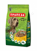 Трапеза сухой корм для собак (ягнёнок рис) 10кг 3075/5416