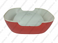 Миска для собак Ferplast Glam Large пластиковая красная 1,2л 097