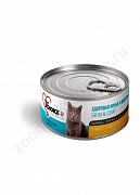 Ферст Чойс консервы для кошек (тунец с ананасом) 85г 6485