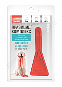 Празицид-Комплекс антигельминтик для собак и щенков 20-40кг 4мл 1пипетка 