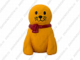 Игрушка для собак нерп желтый (манго)