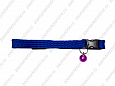 Ошейник Buddy однослойный нейлоновый неукрашенный цветной 10мм 20-33см (SH 197)