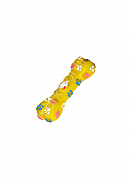 Игрушка для собак Buddy кость с отпечатками виниловая 14см