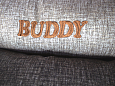 Лежанка для животных Buddy XS велюровая коричневая 42х53х23см