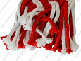 Игрушка для собак особо прочный канат с веселым гудком для чистки зубов,цвет красный Я-3843