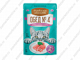 Деревенские лакомства Обед №4 пауч для кошек (тунец с крабом) 50г 74501551