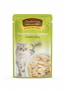 Деревенские лакомства пауч для кошек (куриное филе в желе) 70г