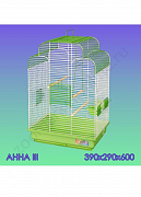 Клетка для птиц Анна-III большая 39х29х60см