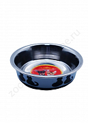 Миска металлическая для кошек Фьюжн PF-1003А серая XS 0,18л