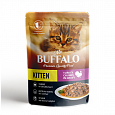Влажный корм Mr.Buffalo KITTEN для котят, индейка на пару в соусе, 85г
