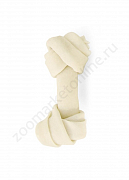 Лакомство кость с узлом белая 10-11см 30-40г 10шт