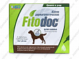 Капли АВЗ Fitodoc для собак крупных пород (дерматологические) 4шт