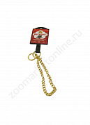 Цепь Buddy рывковая золотая 1,6мм 30см (HYN1630)