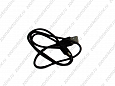 Ошейник Buddy однослойный виниловый светящийся синий с USB зарядкой М 60см (JPF-008U)