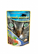 Ночной охотник пауч для кошек (лосось/судак/тунец) 100г