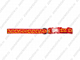 Ошейник Buddy однослойный нейлоновый красный 10мм 27-33см (JCC-1462)