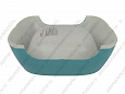 Миска для собак Ferplast Glam Small пластиковая голубая 0,4л 977