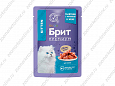 Brit Premium пауч для котят, телятина и морковь в желе 85г