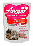 Амурр пауч для котят (говядина в соусе) 100г
