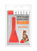 Празицид-Комплекс капли для кошек 0,85 мл