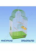Клетка для птиц Фигурная III 39х29х70см
