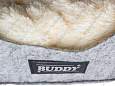 ЛЕЖАНКА-ДОМИК "BUDDY" МОРДОЧКА ВОЙЛОК СВЕТЛО-СЕРЫЙ ПОДУШКА МЕХ XS 35x40x35см 940